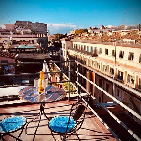 Attico Loft & Rooftop Colosseo Roma Exterior foto